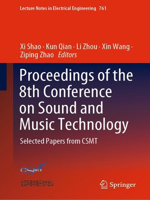 cover image of Proceedings of the 8th Conference on Sound and Music Technology